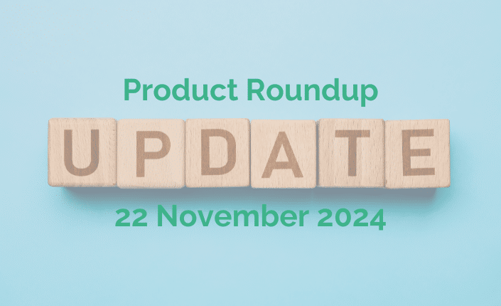 Product Roundup 22Nov 9