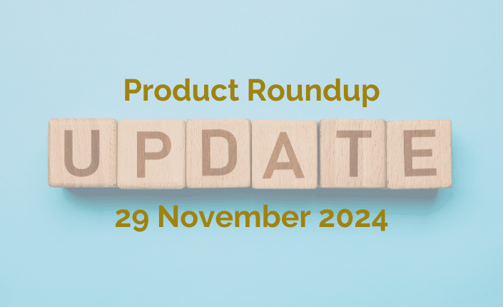 Product Roundup 29Nov 3