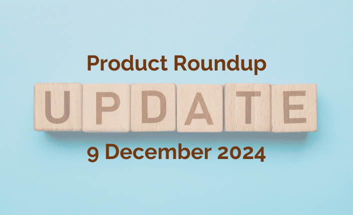 Product Roundup 9Dec 5